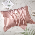 Pure color double-sided silk beauty pillowcase